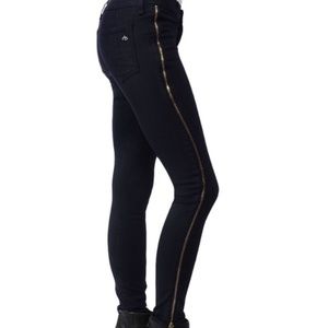 Rag and Bone Zipper Dark Wash Jeans Pants 26